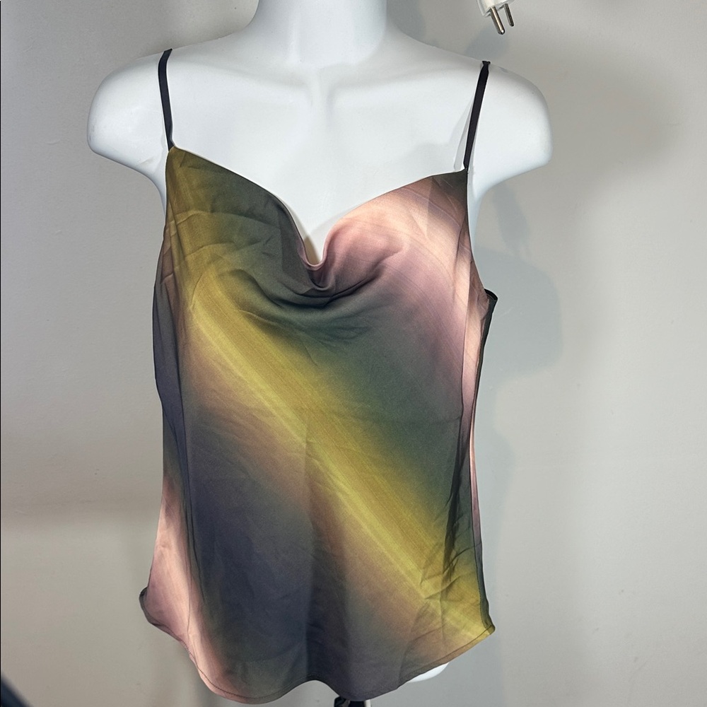 Greylin XS KEVA Multicolor ombré Camisole Tank Top -New w small flaw see pics